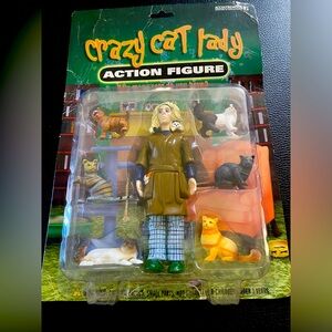 Crazy Cat Lady Action Figure